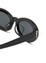 Detail View - Click To Enlarge - SAINT LAURENT - Acetate Oval Sunglasses