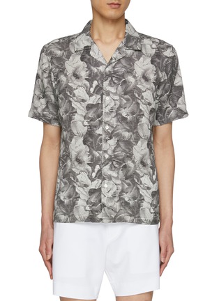 Main View - Click To Enlarge - THEORY - Irving Floral Shirt