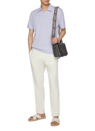 Figure View - Click To Enlarge - THEORY - Brenan Cotton Polo Shirt