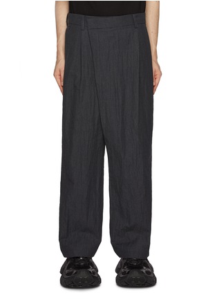 Main View - Click To Enlarge - JUUN.J - Flared Leg Asymmetric Pants