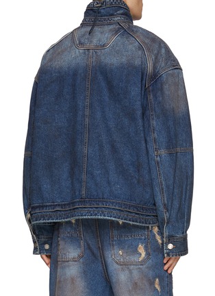 Back View - Click To Enlarge - JUUN.J - Zip up Denim Jacket