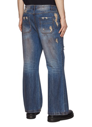 Back View - Click To Enlarge - JUUN.J - Bootcut Denim Jeans