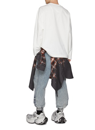 Figure View - Click To Enlarge - JUUN.J - Denim Jogger Pants