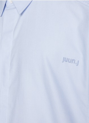  - JUUN.J - Single Breasted Logo Shirt