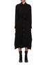 Main View - Click To Enlarge - YOHJI YAMAMOTO - Draped Shirt Dress