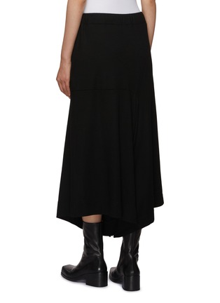 Back View - Click To Enlarge - YOHJI YAMAMOTO - R-Tube Wool Skirt