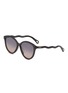 Main View - Click To Enlarge - CHLOÉ - Woman Asian Fit Round Frame Sunglasses