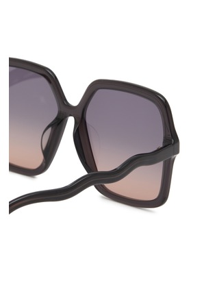 Detail View - Click To Enlarge - CHLOÉ - Woman Asian Fit Square Frame Sunglasses