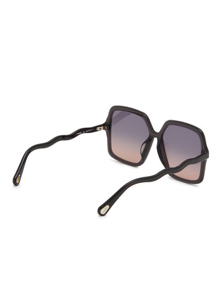 Figure View - Click To Enlarge - CHLOÉ - Woman Asian Fit Square Frame Sunglasses