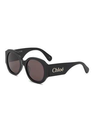 Main View - Click To Enlarge - CHLOÉ - Woman Fit Round Frame Sunglasses