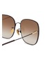 Detail View - Click To Enlarge - CHLOÉ - Woman Asian Fit Burgundy Sunglasses