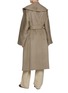 Back View - Click To Enlarge - TOVE - Draped Collar Wool Cashmere Blend Coat