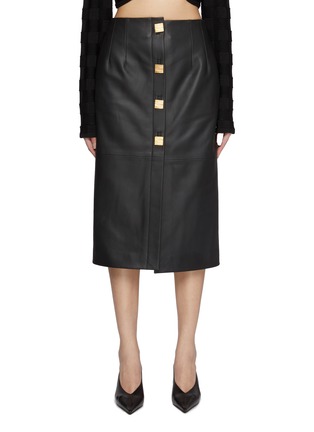 Main View - Click To Enlarge - TOVE - Pilar Leather Pencil Skirt