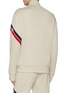 Back View - Click To Enlarge - MONCLER - Tricolour Armband Fleece Track Jacket