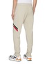 Back View - Click To Enlarge - MONCLER - Tricolour Band Fleece Sweatpants