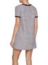 Back View - Click To Enlarge - SOONIL - Embellished Cashmere Silk Tweed Mini Dress