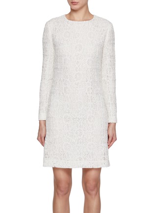 Main View - Click To Enlarge - SOONIL - Frech Lace Mini Dress