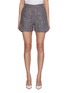 Main View - Click To Enlarge - SOONIL - High Waist Tweed Shorts