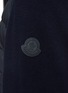  - MONCLER - Wool Cashmere Hooded Zip Up Cardigan