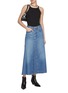 Figure View - Click To Enlarge - RAG & BONE - Featherweight Rooney Washed Denim Skirt