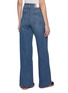 Back View - Click To Enlarge - RAG & BONE - Flexi Sofie Wide Leg Medium Wash Jeans