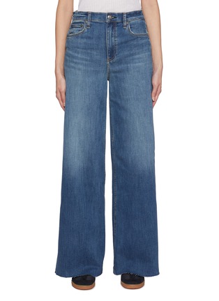 Main View - Click To Enlarge - RAG & BONE - Flexi Sofie Wide Leg Medium Wash Jeans