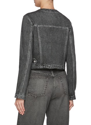 Back View - Click To Enlarge - RAG & BONE - Miramar Cora Washed Cotton Denim Jacket