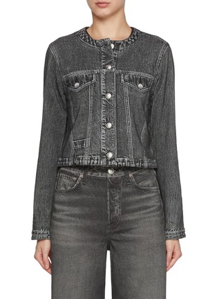 Main View - Click To Enlarge - RAG & BONE - Miramar Cora Washed Cotton Denim Jacket