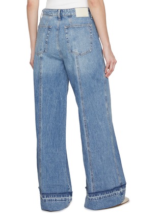 Back View - Click To Enlarge - RAG & BONE - Marina Wide Leg Jeans