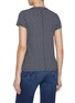 Back View - Click To Enlarge - RAG & BONE - The Slub Striped Cotton T-Shirt