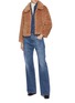 Figure View - Click To Enlarge - MARELLA - Collared Teddy Jacket