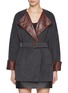 Main View - Click To Enlarge - MARELLA - Belted Virgin Wool Blend Coat