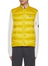 Main View - Click To Enlarge - MONCLER - Serot Logo Patch Puffer Bomber Vest