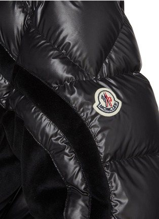 Solander Batman Logo Hooded Puffer Jacket