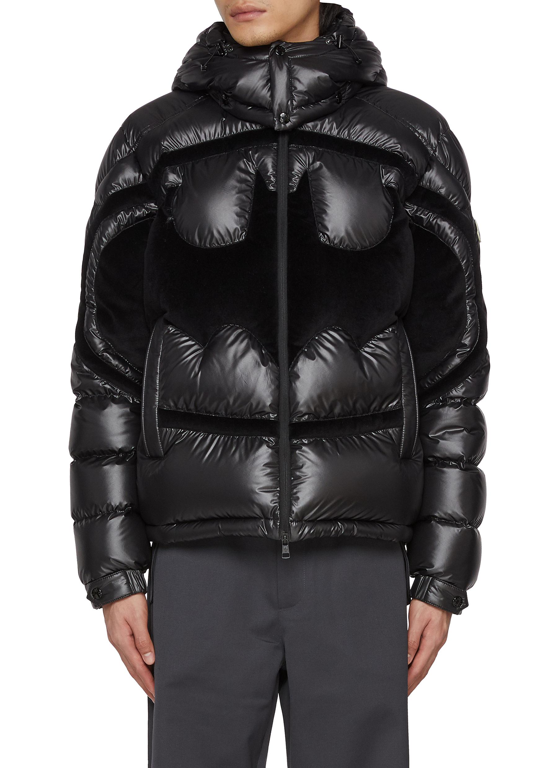 Moncler leather jacket on sale