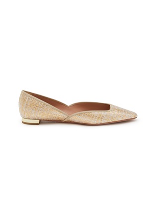 Main View - Click To Enlarge - AQUAZZURA - Maia Skimmer Flats