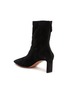  - AQUAZZURA - Blade 65 Suede Ankle Boots