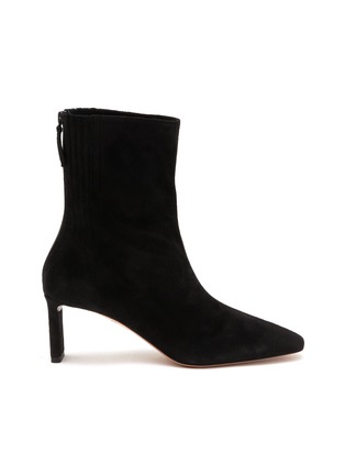 Main View - Click To Enlarge - AQUAZZURA - Blade 65 Suede Ankle Boots