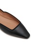 Detail View - Click To Enlarge - AQUAZZURA - Maia Skimmer Leather Flats