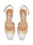 Detail View - Click To Enlarge - AQUAZZURA - French Flirt 35 Gloss Leather Pumps