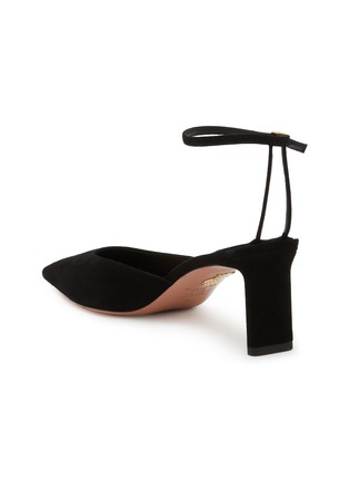  - AQUAZZURA - Blade 65 Suede Pumps