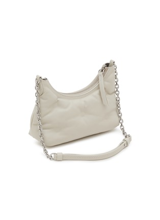 Detail View - Click To Enlarge - MAISON MARGIELA - Micro Glam Slam Leather Hobo Bag