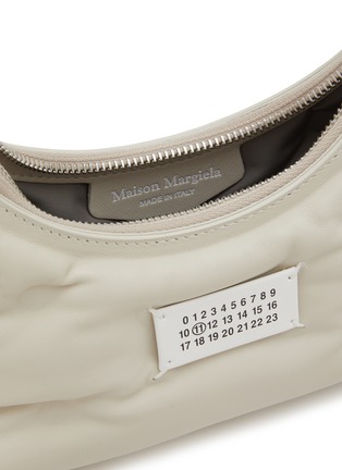 Detail View - Click To Enlarge - MAISON MARGIELA - Micro Glam Slam Leather Hobo Bag