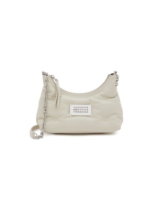 Main View - Click To Enlarge - MAISON MARGIELA - Micro Glam Slam Leather Hobo Bag