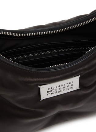 Detail View - Click To Enlarge - MAISON MARGIELA - Small Glam Slam Leather Hobo Bag