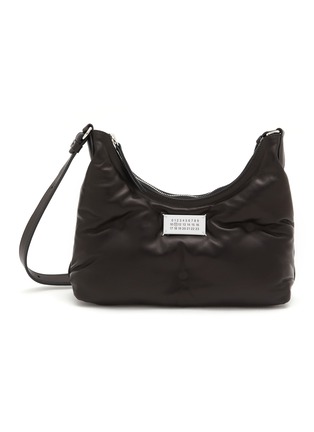 Main View - Click To Enlarge - MAISON MARGIELA - Small Glam Slam Leather Hobo Bag