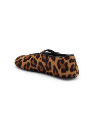  - ALAÏA - Leopard Print Ballerina Flats