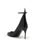  - ALAÏA - 90 Ankle Strap Patent Leather Pumps