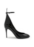 Main View - Click To Enlarge - ALAÏA - 90 Ankle Strap Patent Leather Pumps