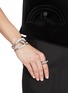 Figure View - Click To Enlarge - ALEXIS BITTAR - Solanales Rhodium Plated Brass Crystal Orbitting Ring